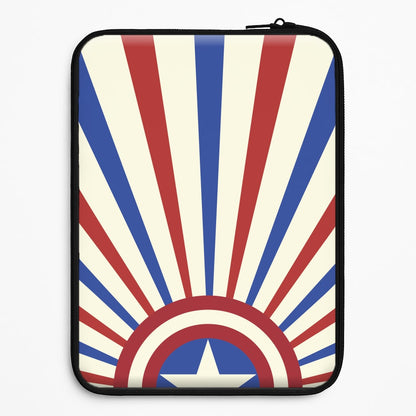 Shield And Stripes Universal Laptop Sleeve