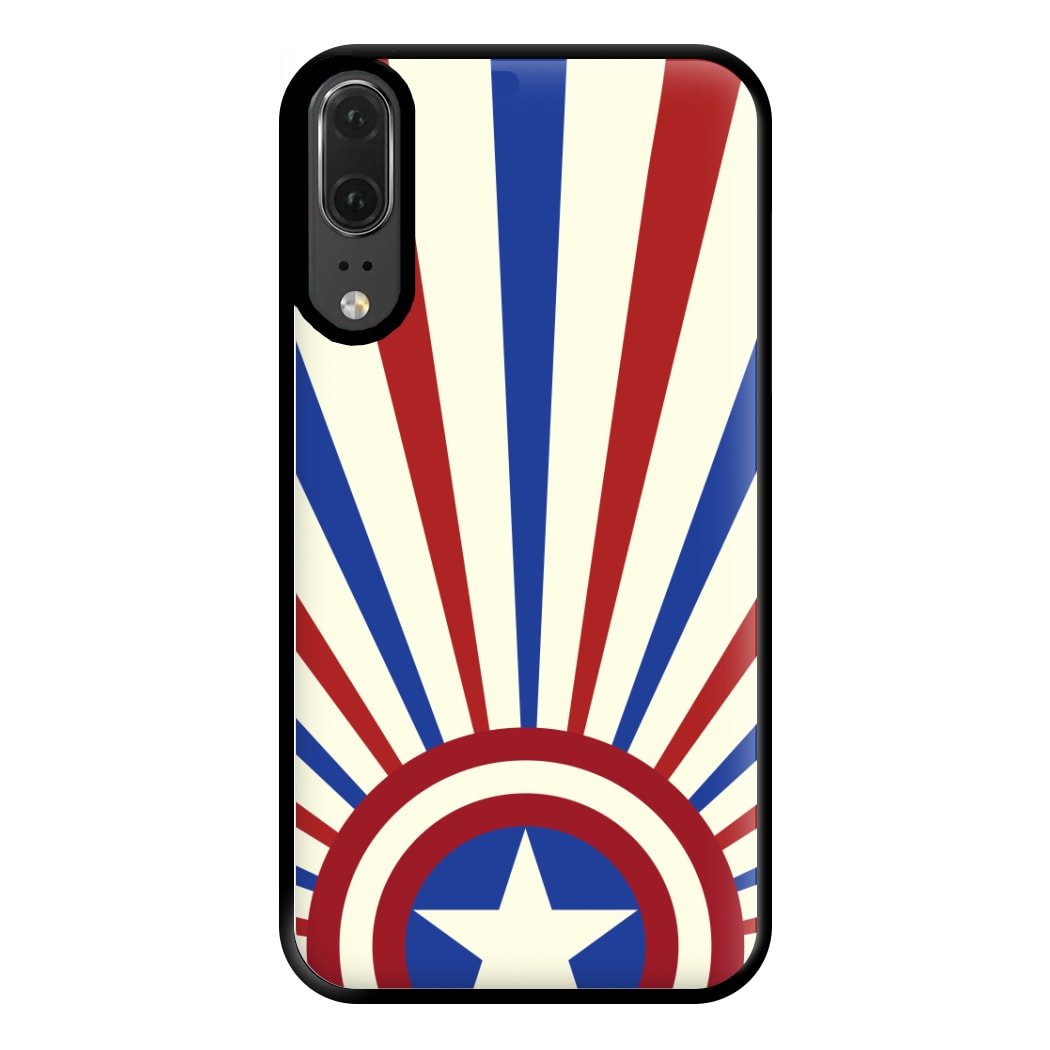 Shield And Stripes Phone Case for Huawei P20