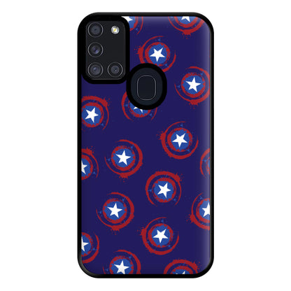 Shield Pattern 1 Phone Case for Galaxy A21s