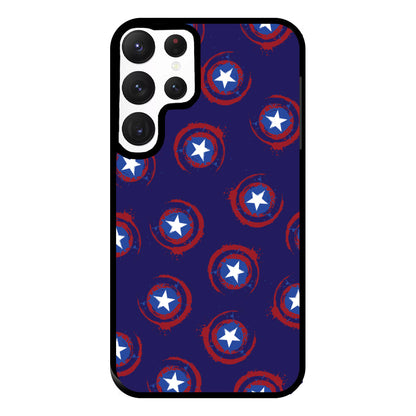 Shield Pattern 1 Phone Case for Galaxy S22 Ultra