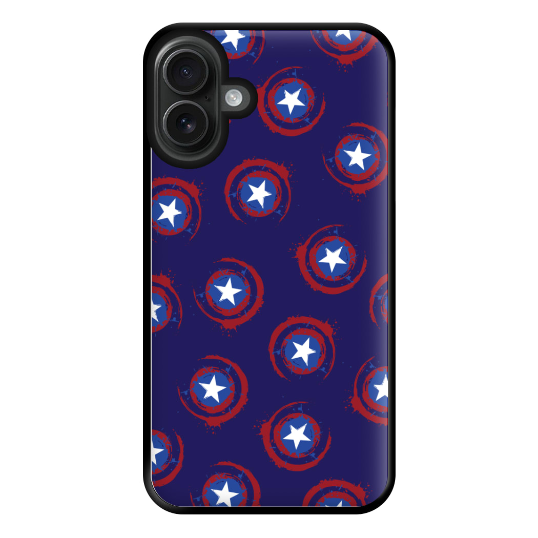 Shield Pattern 1 Phone Case for iPhone 16 Plus