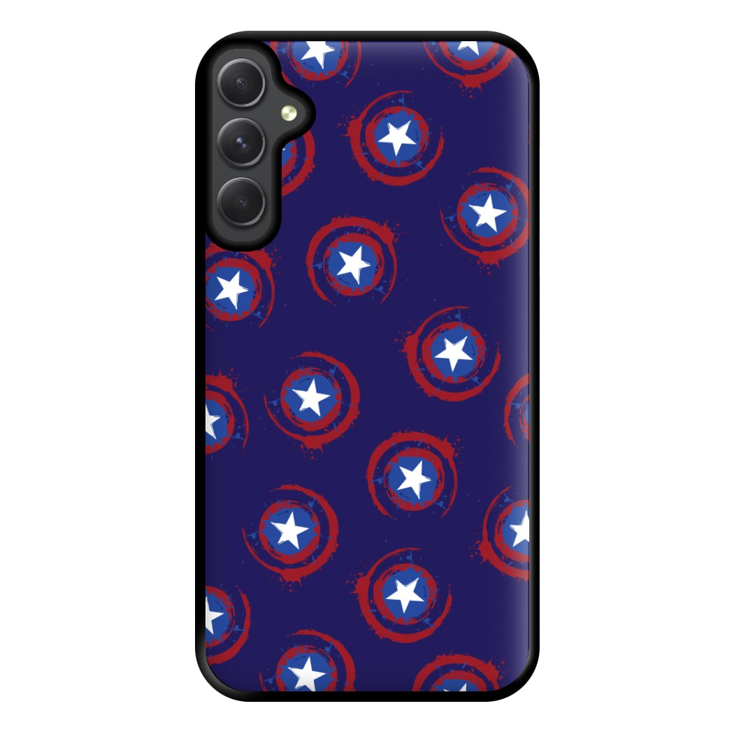 Shield Pattern 1 Phone Case for Galaxy A34