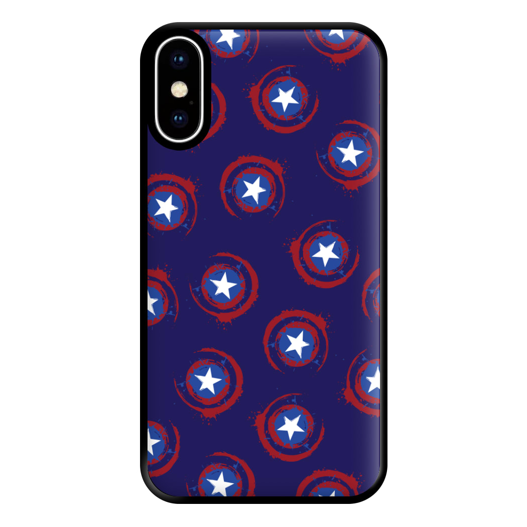 Shield Pattern 1 Phone Case for iPhone XS Max