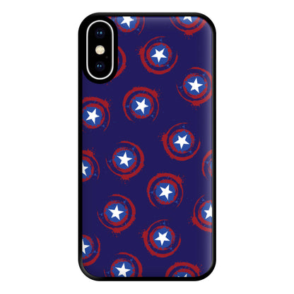 Shield Pattern 1 Phone Case for iPhone XS Max