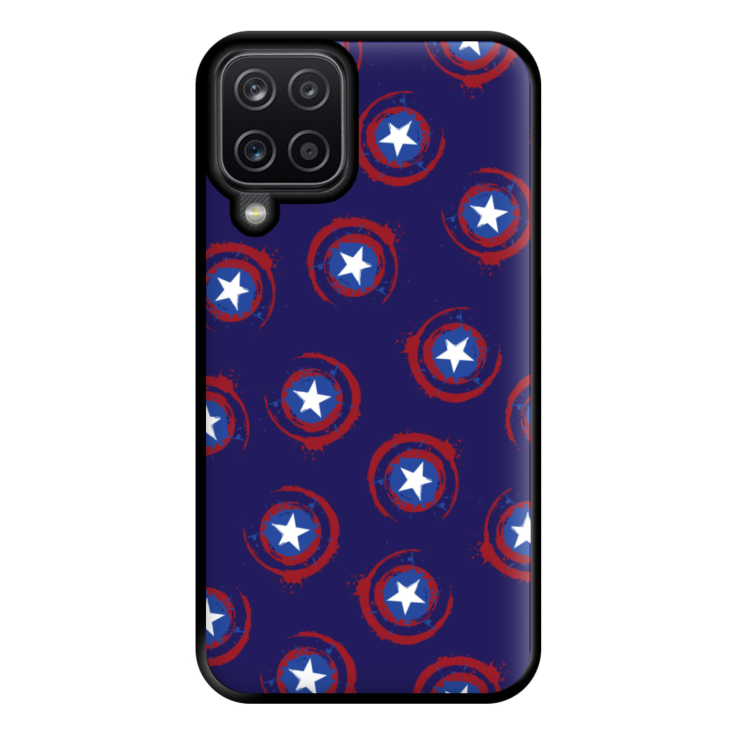 Shield Pattern 1 Phone Case for Galaxy A12