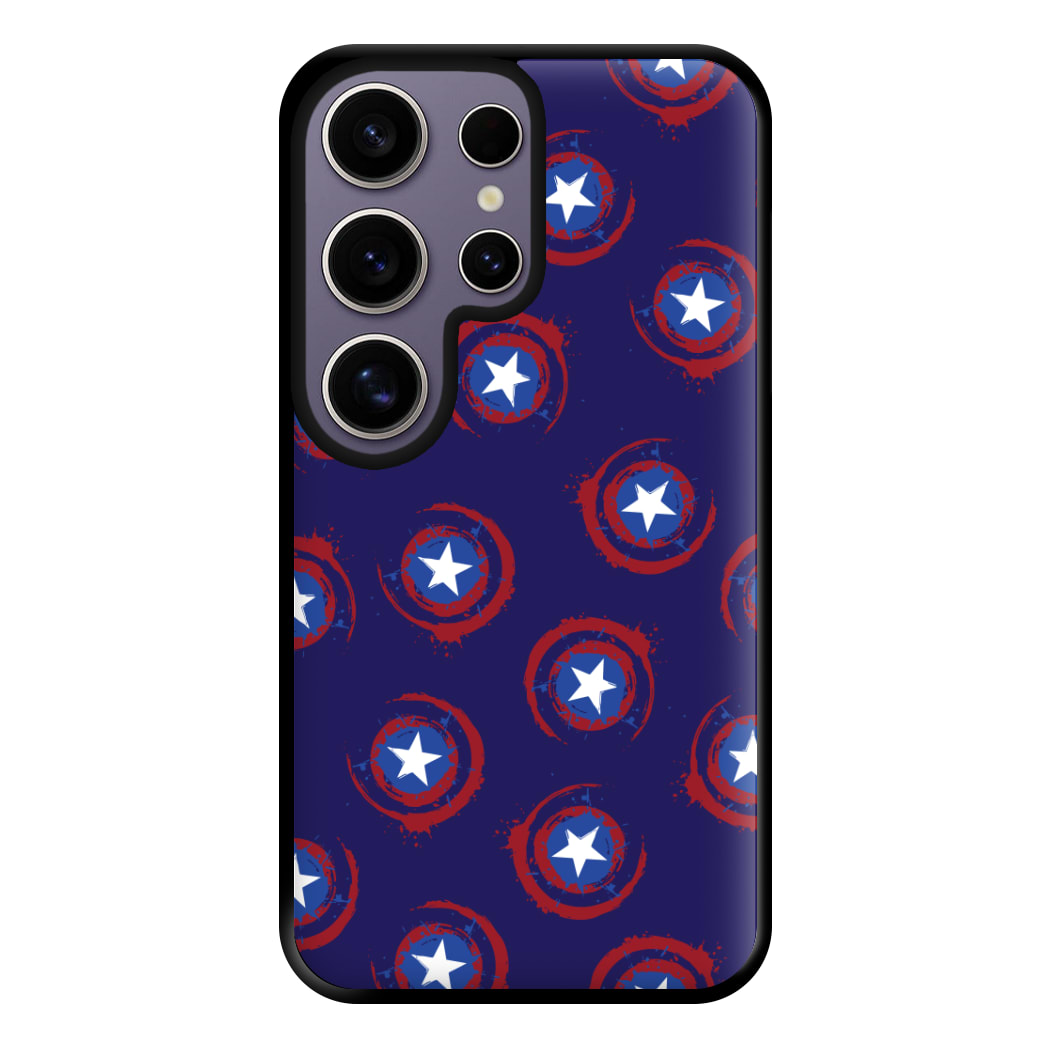 Shield Pattern 1 Phone Case for Galaxy S25 Ultra