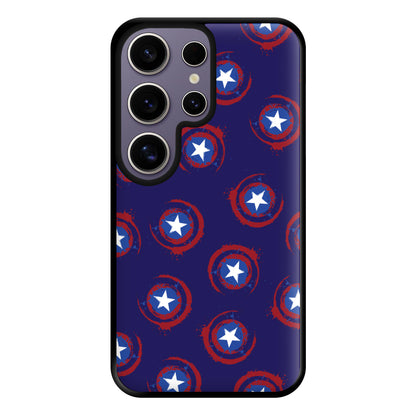 Shield Pattern 1 Phone Case for Galaxy S25 Ultra