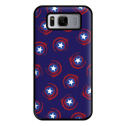 Shield Pattern 1 Phone Case for Galaxy S8 Plus