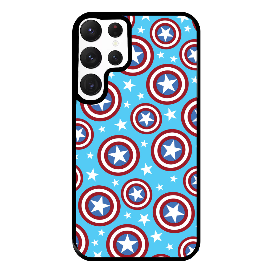 Shield Pattern 2 Phone Case for Galaxy S22 Ultra