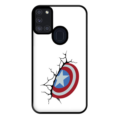 Shield Break Phone Case for Galaxy A21s