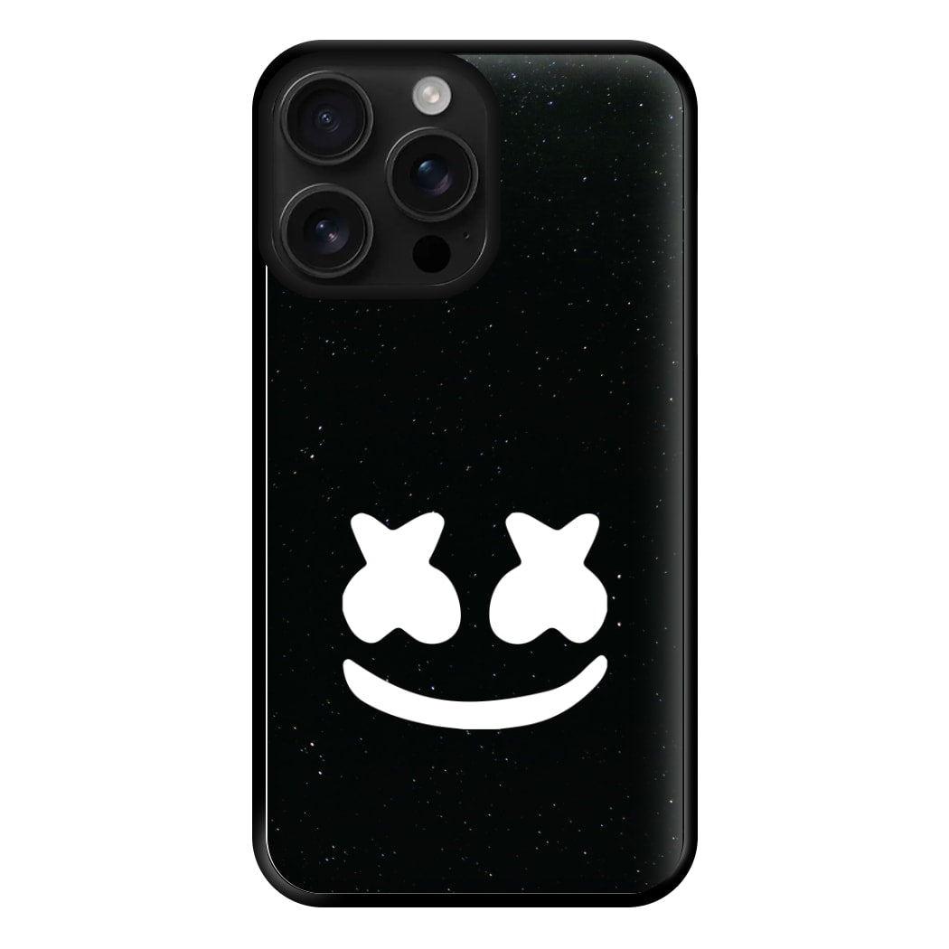 Black And White Helmet In Space  Phone Case
