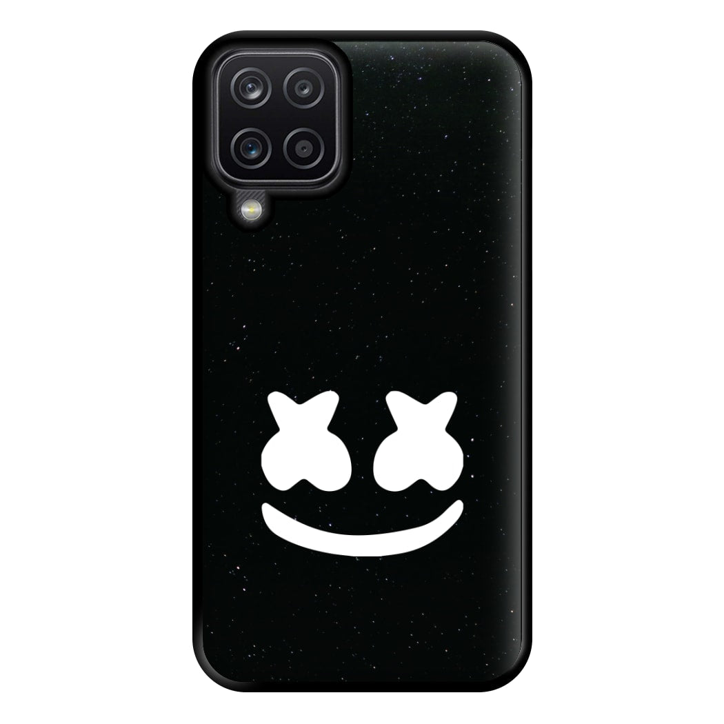 Black And White Helmet In Space  Phone Case for Galaxy A12