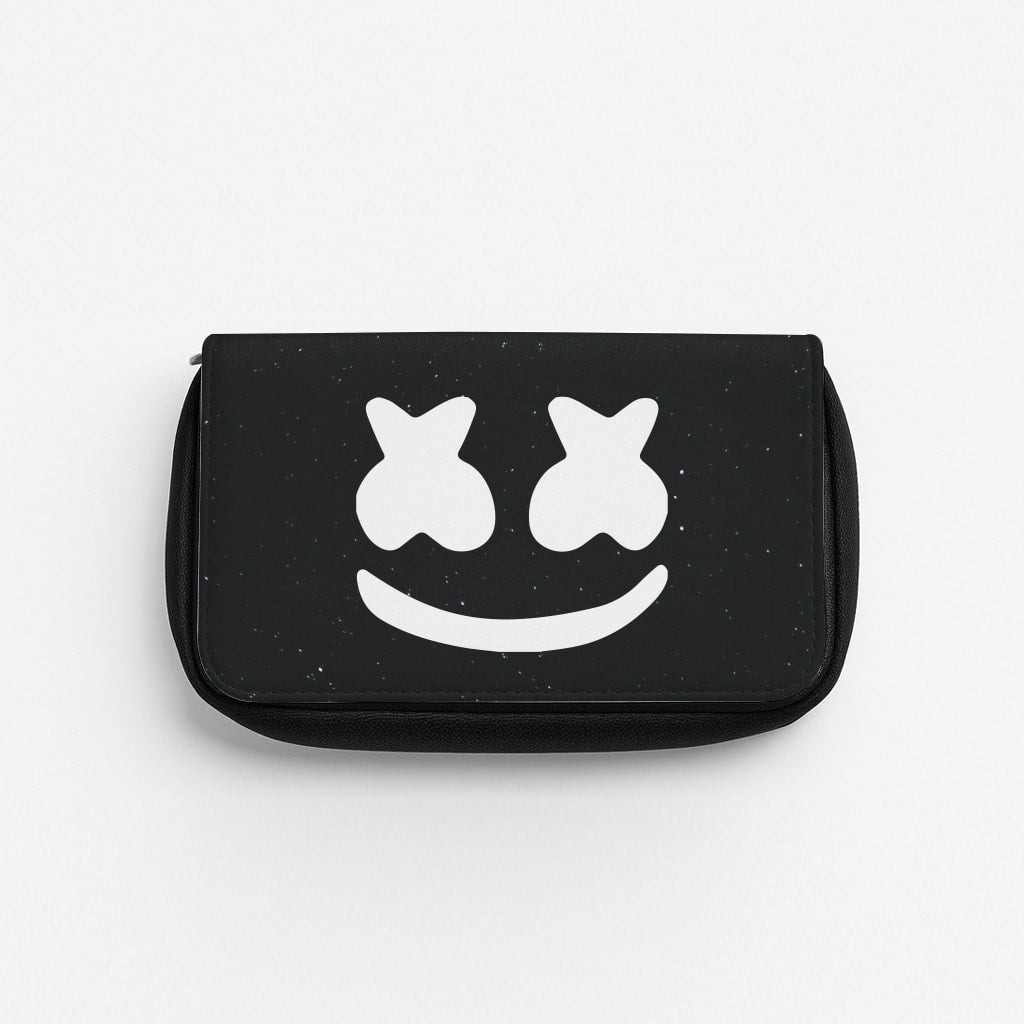 Black And White Helmet In Space  Pencil Case