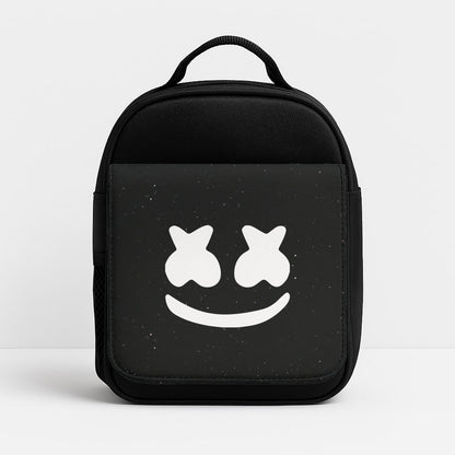 Black And White Helmet In Space  Lunchbox