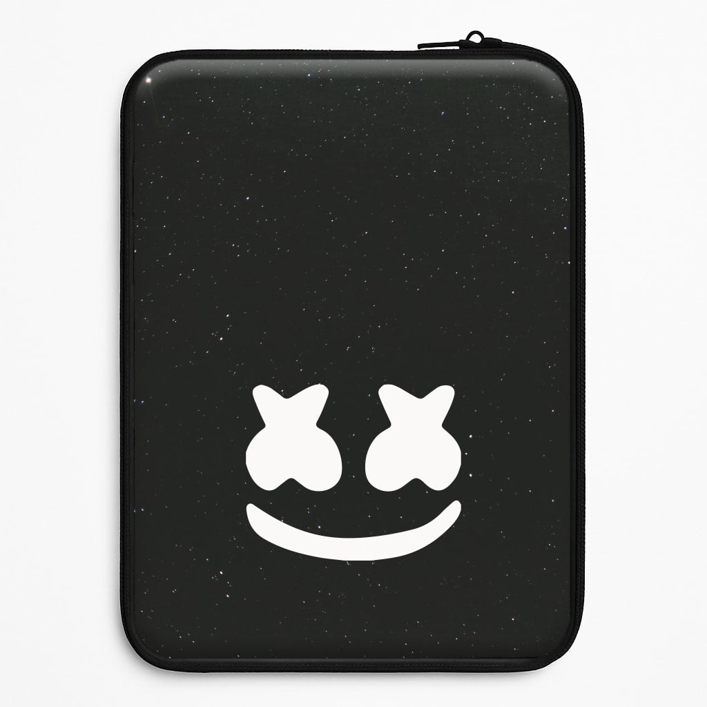 Black And White Helmet In Space  Laptop Sleeve