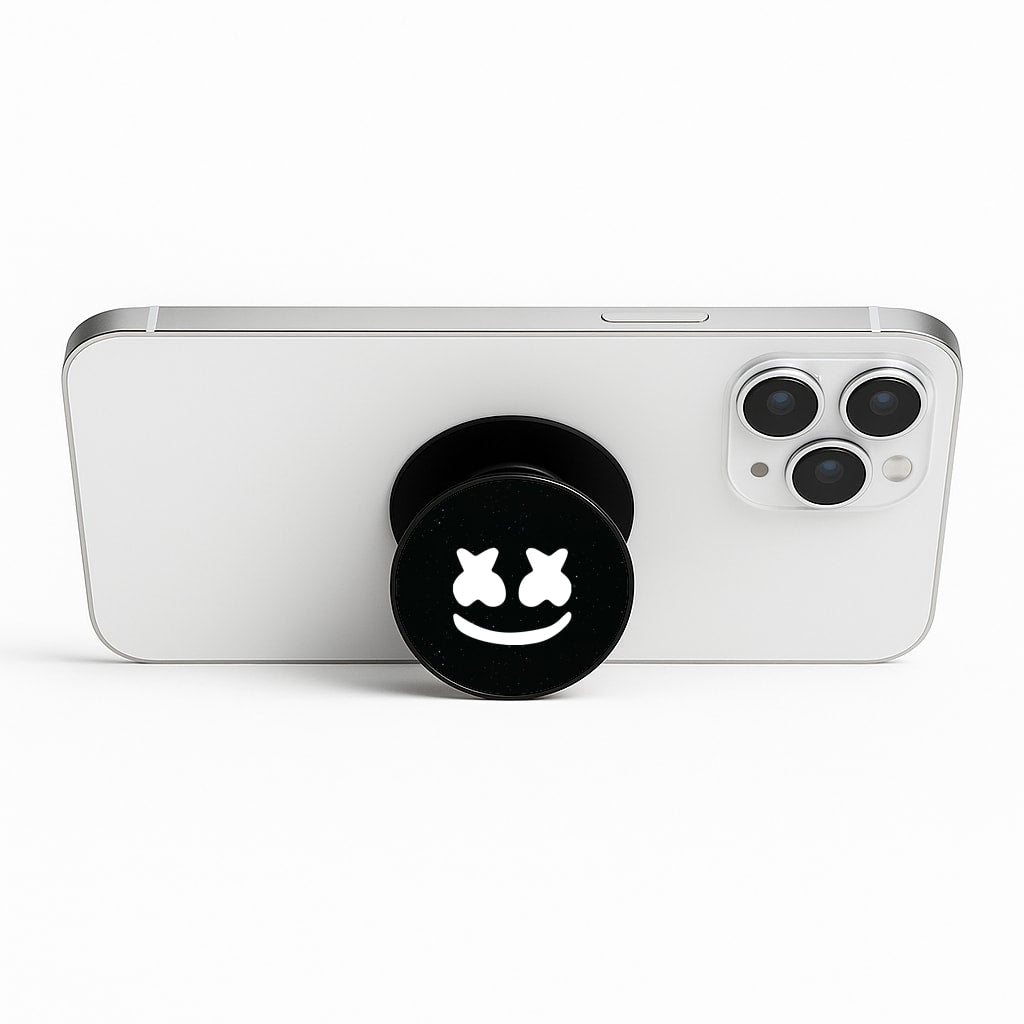 Black And White Helmet In Space  FunGrip