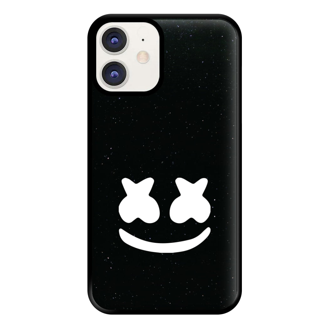 Black And White Helmet In Space  Phone Case for iPhone 12 / 12 Pro