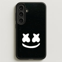 Black And White Helmet In Space Phone Case for Galaxy S25FE