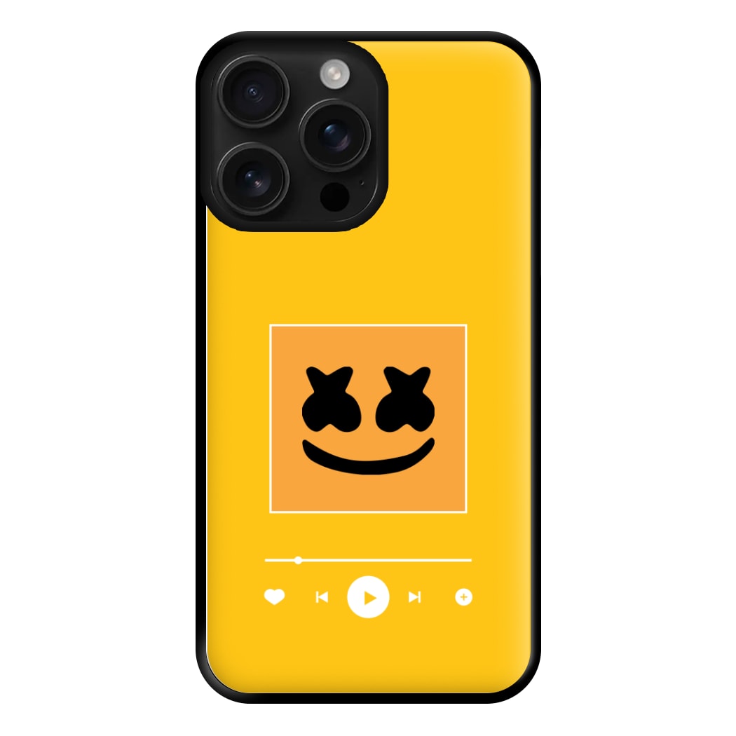 Helmet DJ Album Cover Phone Case for iPhone 16 Pro Max