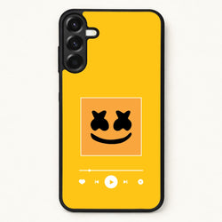 Helmet DJ Album Cover Phone Case for Galaxy A17