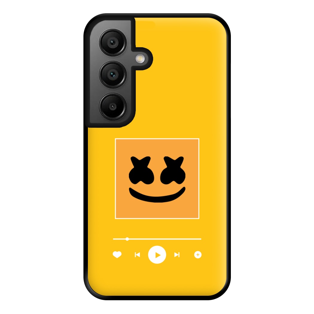 Helmet DJ Album Cover Phone Case for Galaxy A56
