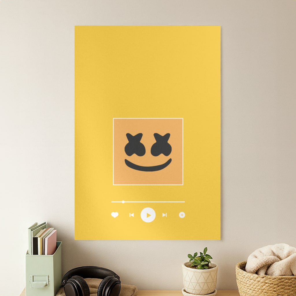 Helmet DJ Album Cover Poster
