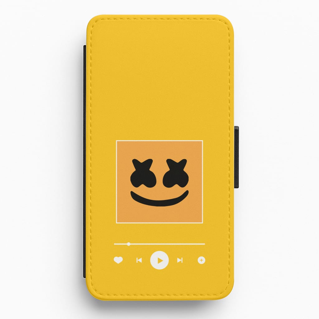 Helmet DJ Album Cover Flip / Wallet Phone Case