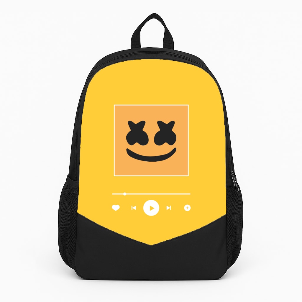 Helmet DJ Album Cover Backpack
