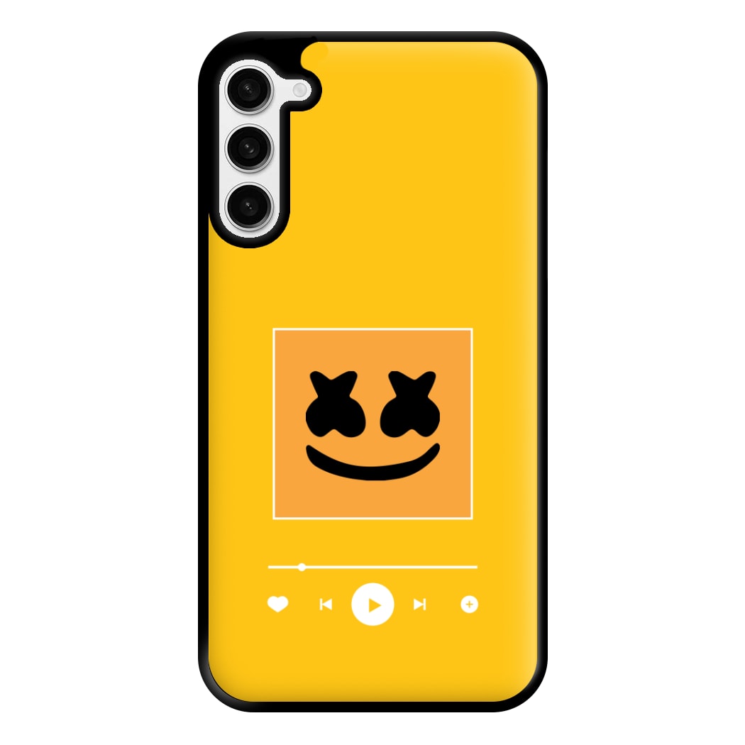 Helmet DJ Album Cover Phone Case for Galaxy S23 Plus