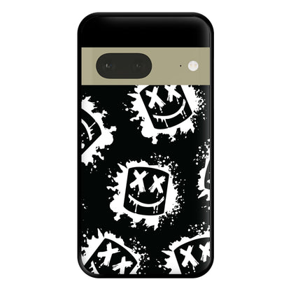 Black And White Helmet DJ Pattern Phone Case for Google Pixel 7a