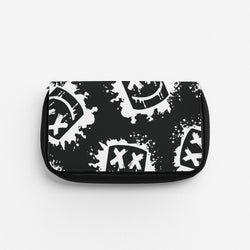 Black And White Helmet DJ Pattern Pencil Case