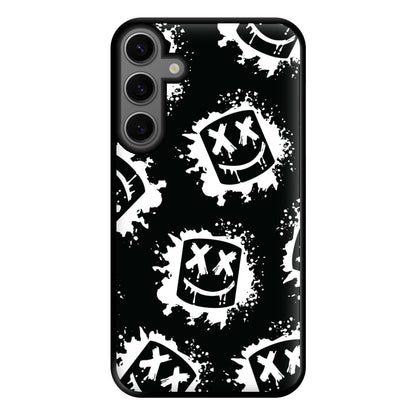 Black And White Helmet DJ Pattern Phone Case for Galaxy S23FE