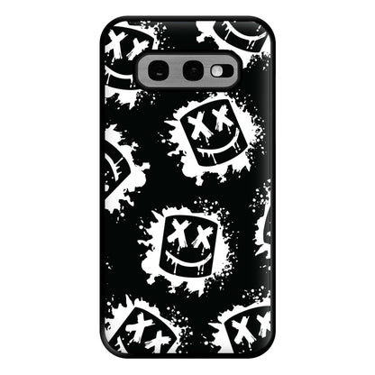 Black And White Helmet DJ Pattern Phone Case for Galaxy S10e