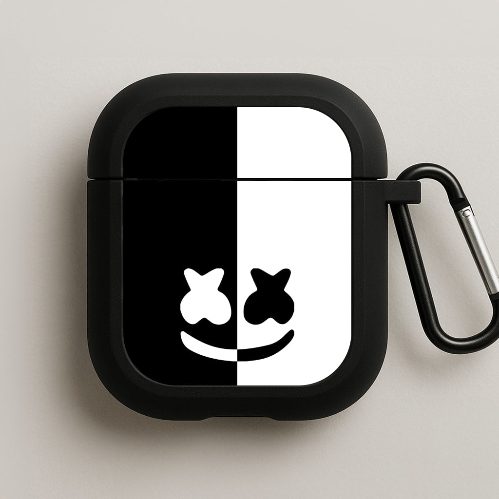 Dual Sides Helmet DJ  AirPods Case