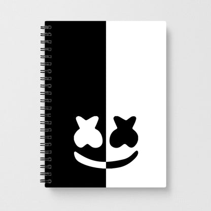 Dual Sides Helmet DJ  Notebook