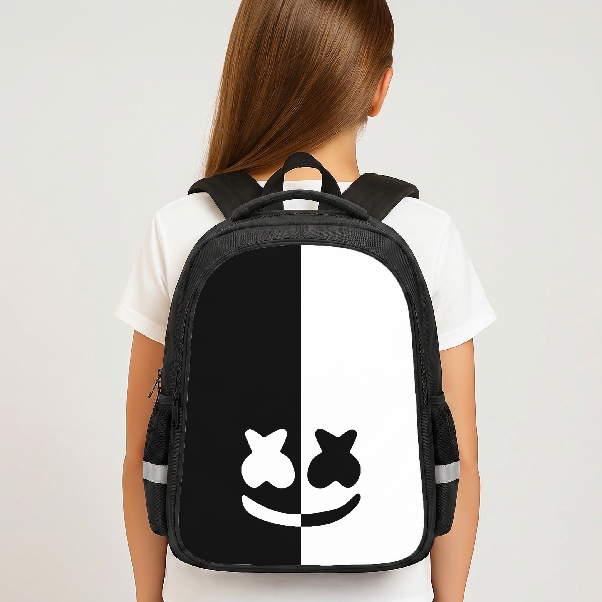 Dual Sides Helmet DJ  Backpack