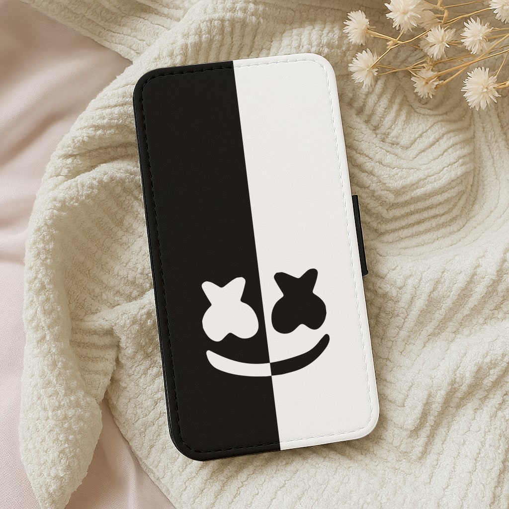 Dual Sides Helmet DJ  Wallet Phone Case