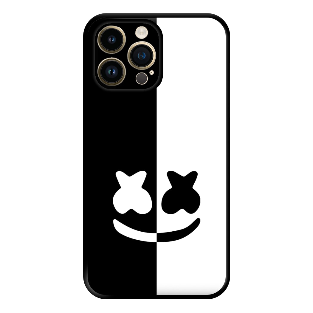 Dual Sides Helmet DJ Phone Case for iPhone 14 Pro Max