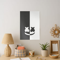 Dual Sides Helmet DJ  Art Print