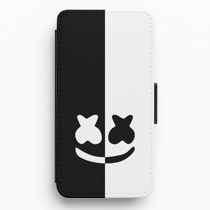Dual Sides Helmet DJ  Flip / Wallet Phone Case