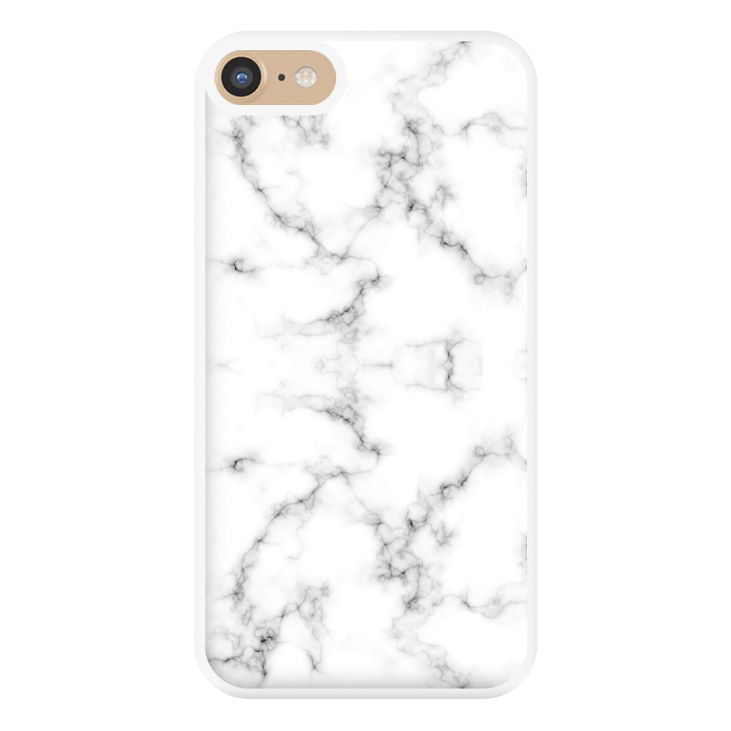 White Marbled  Phone Case for iPhone 6 / 7 / 8 / SE