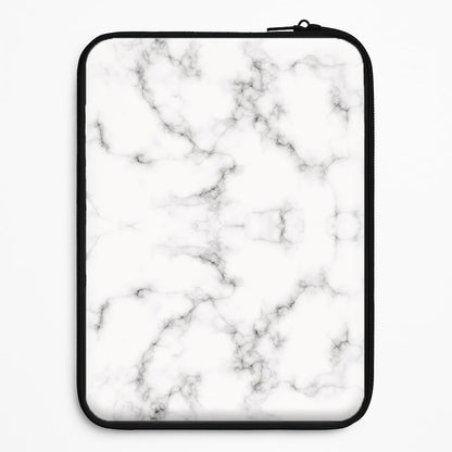 White Marbled  Universal Laptop Sleeve