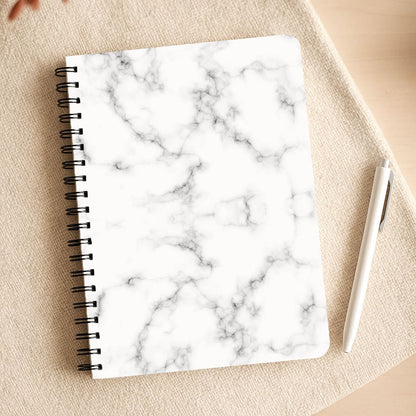 White Marbled  Notepad