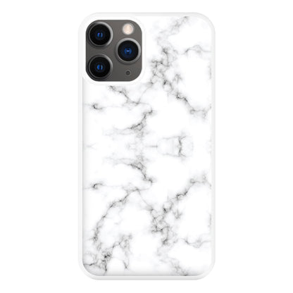 White Marbled  Phone Case for iPhone 12 Pro Max