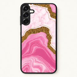 Marble Rock Veins And Glitter Phone Case for Galaxy A57