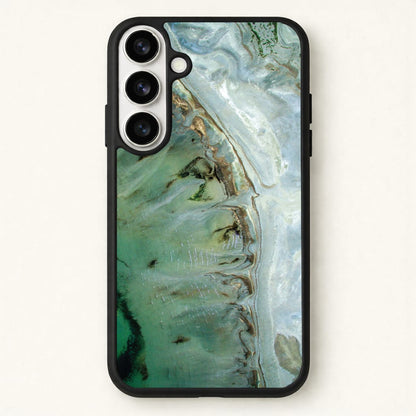 Emerald Marble Phone Case for Galaxy S26