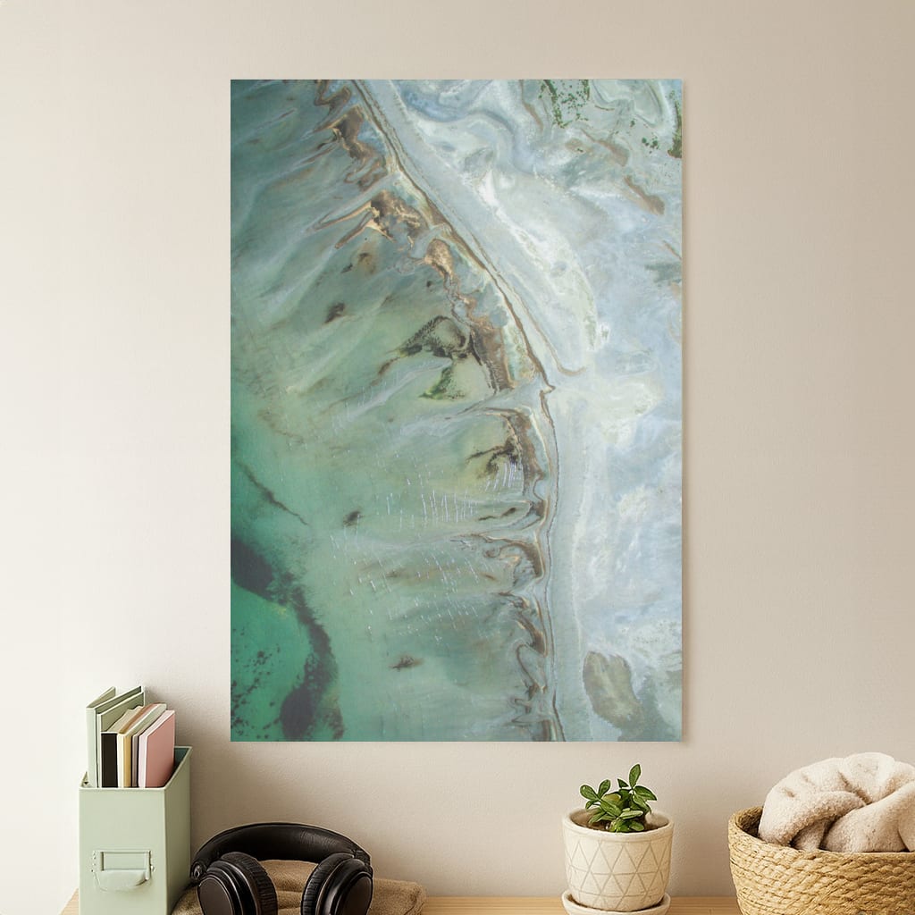 Emerald Marble  Poster
