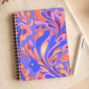Bright Marble Swirl Notebook 3