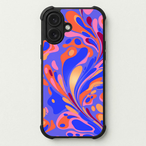 Bright Marble Swirl Phone Case — Bumper case