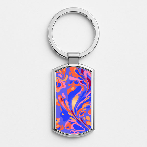 Silver Metal Keyring